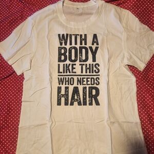 White Graphic Tee - Short Sleeve